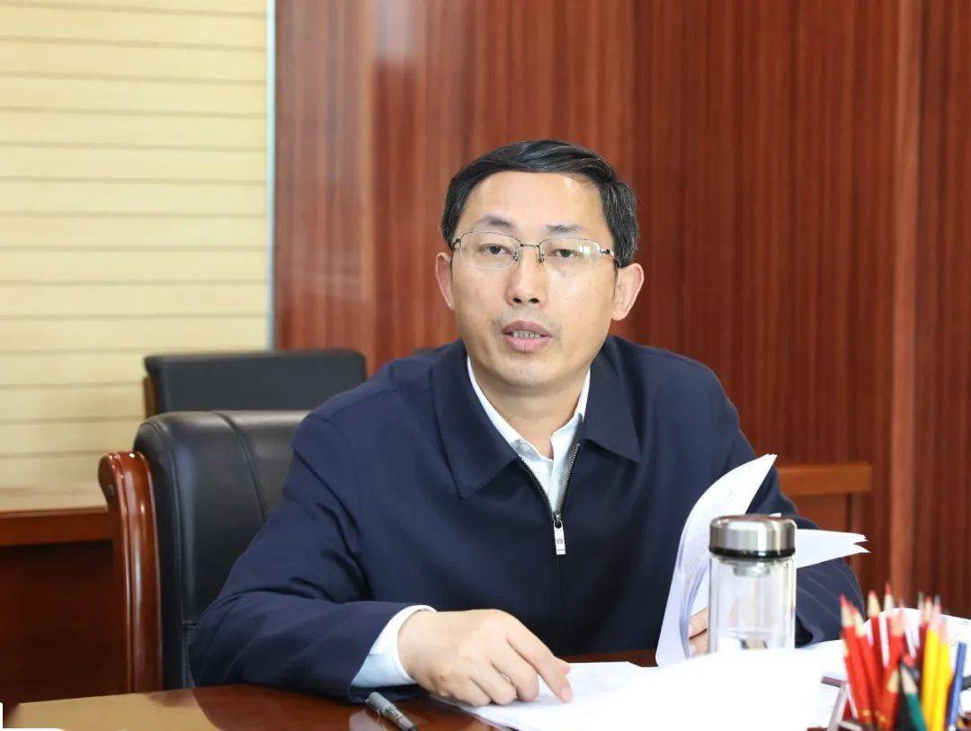 郭奔胜讲话.  范涛摄