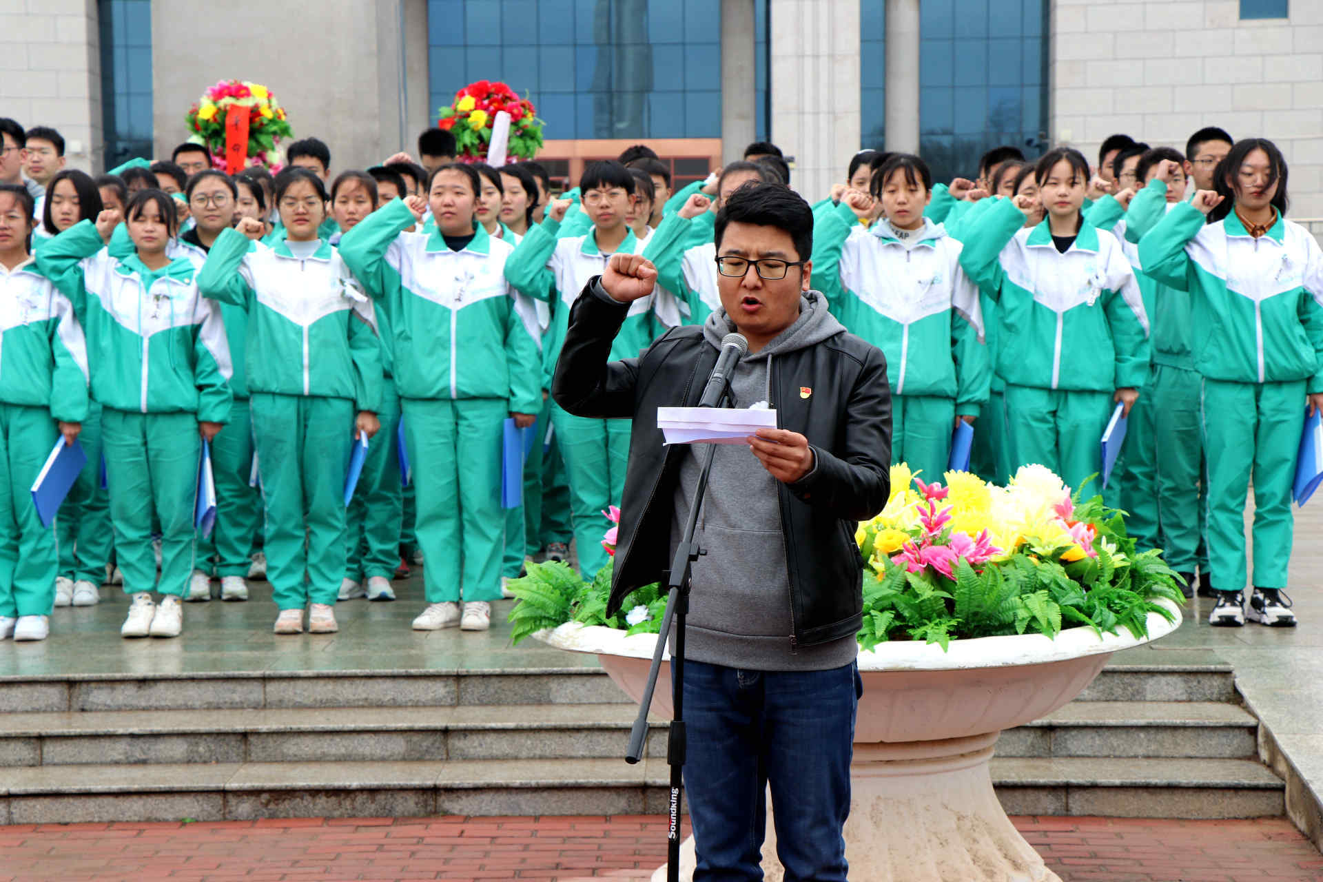 【网络中国节·清明】银川九中教育集团开展2021年清明祭扫活动