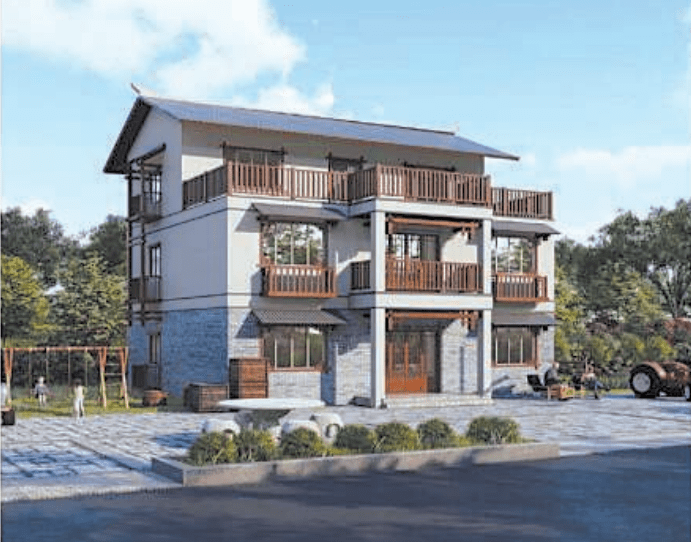 样板房出台了广西的农村房子要这样建速看