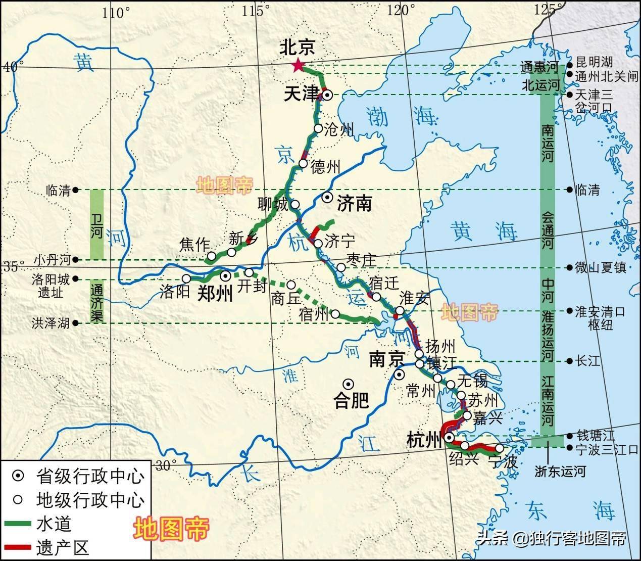 温榆河和京杭大运河图片