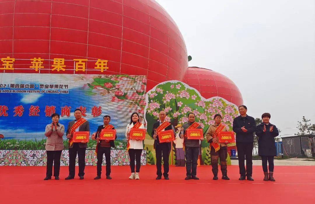 头条灵宝苹果花节盛大启幕高清大图