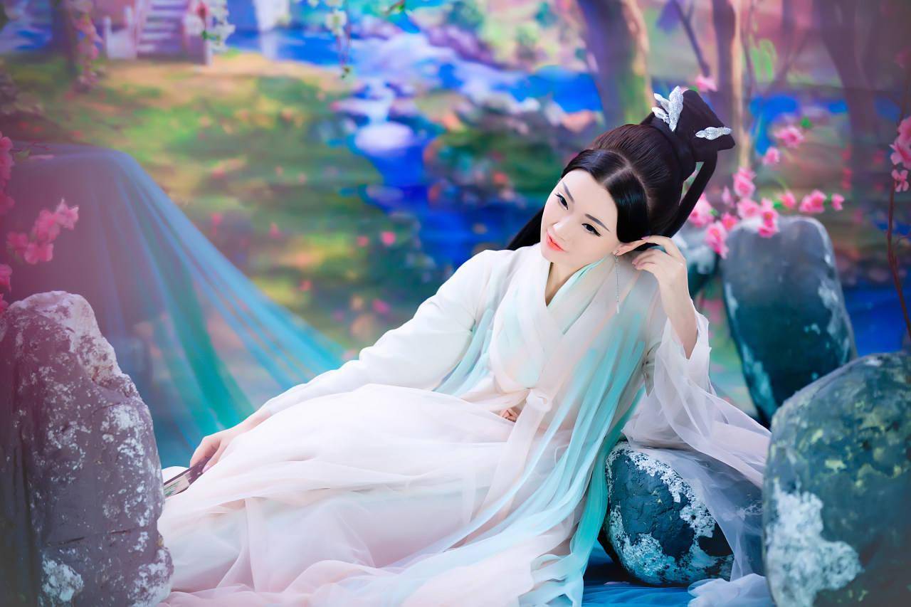 三生三世十里桃花 白浅/素素 cosplay_素锦