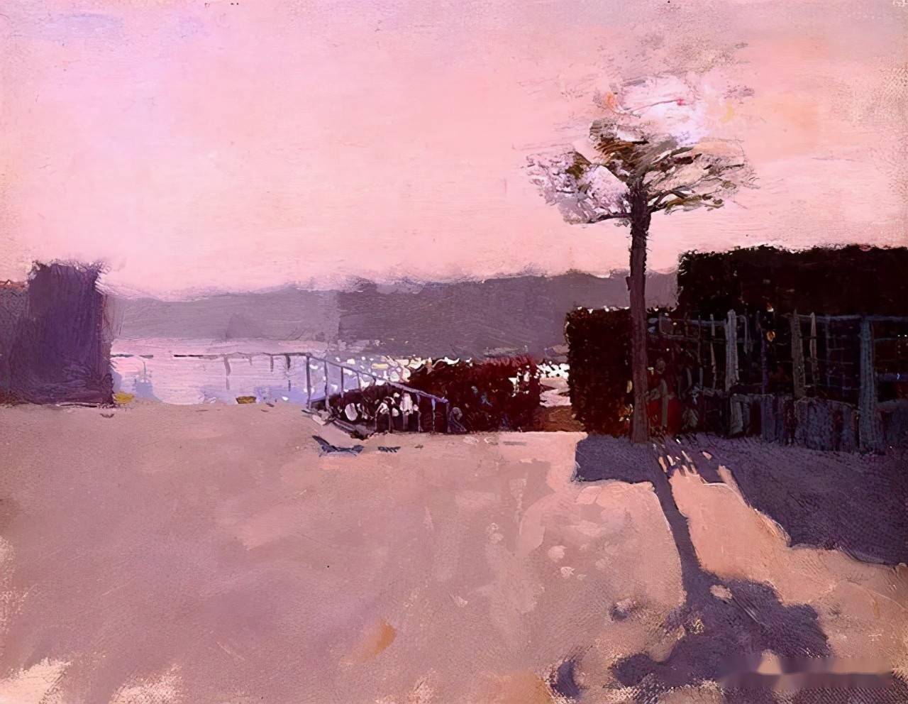 美轮美奂的印象派画家油画作品