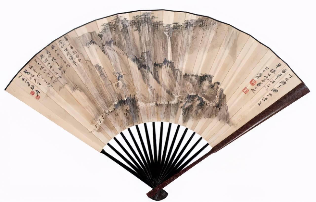 张大千扇面大全,美极了(二)