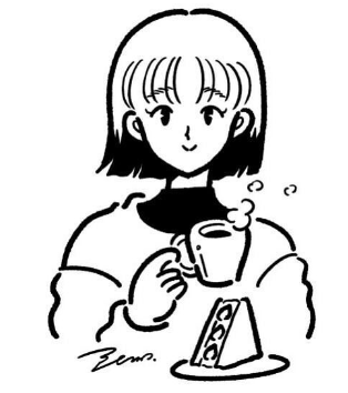 简笔人物橡皮章素材