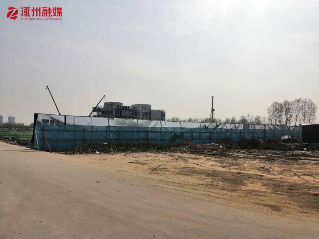 涿州正在新建一条城市主干路