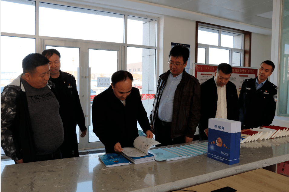 旗委常委政法委书记海宝同志深入基层政法单位调研指导