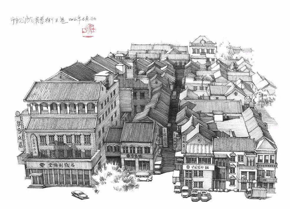 精绝古迹手绘古迹可以绝到什么地步看这几位的作品你就懂了魅力真的太