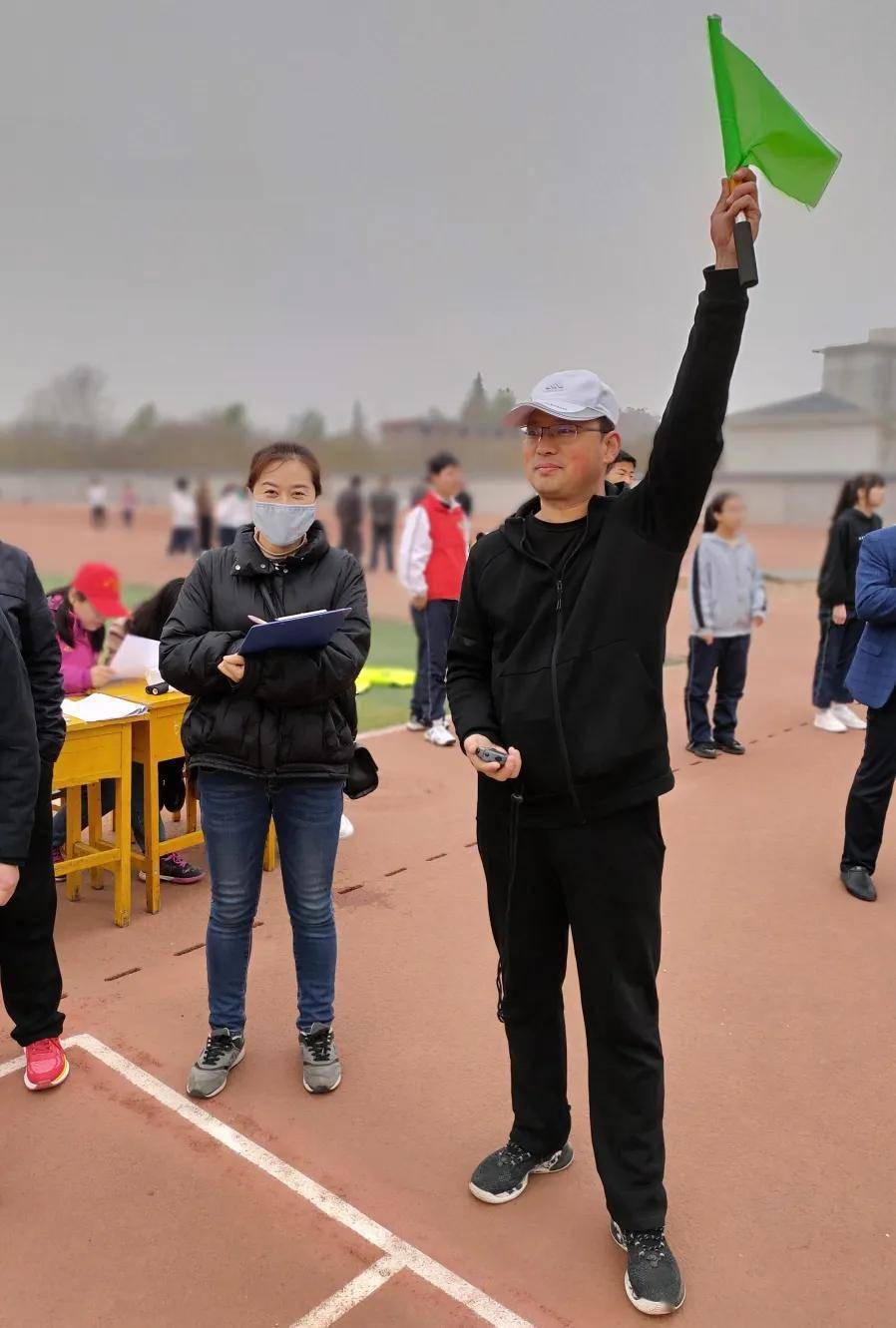 陇县第二高级中学2021年春季田径运动会盛大开幕