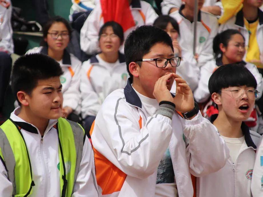 陇县第二高级中学2021年春季田径运动会盛大开幕