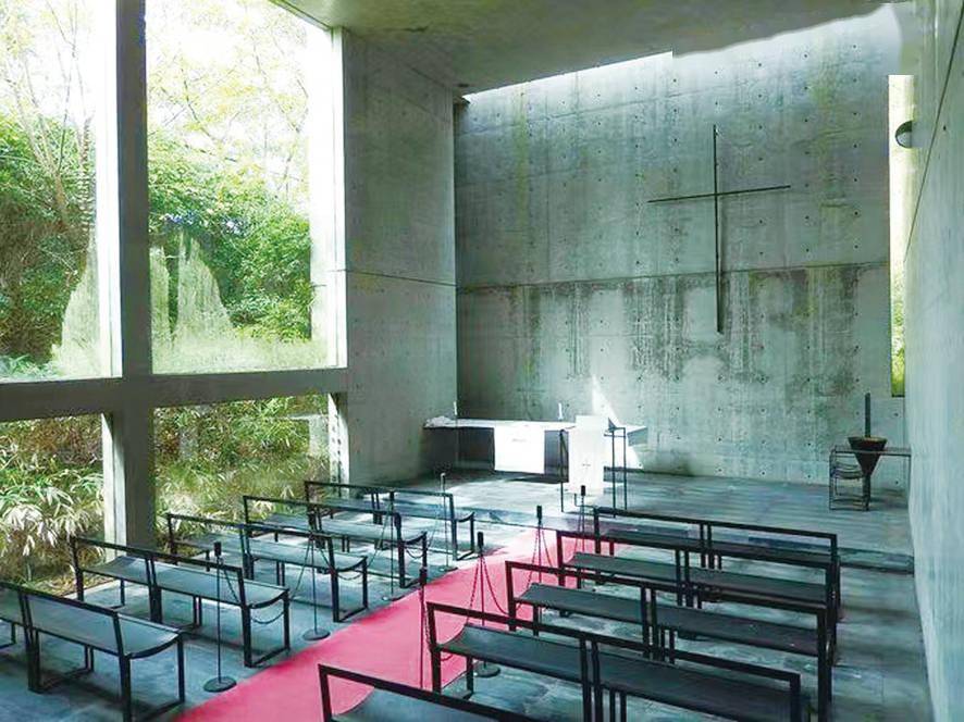 (1988年,日本北海道),光之教堂(1989年,日本大阪),风之教堂(1989年