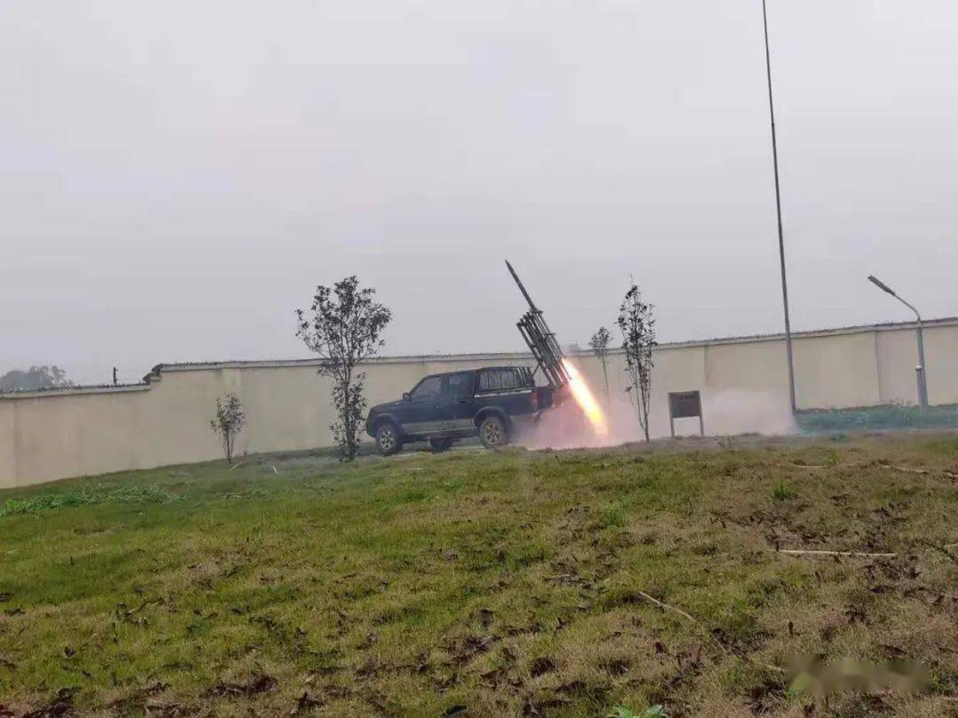 近日横县作业多次发射多枚火箭弹人工增雨