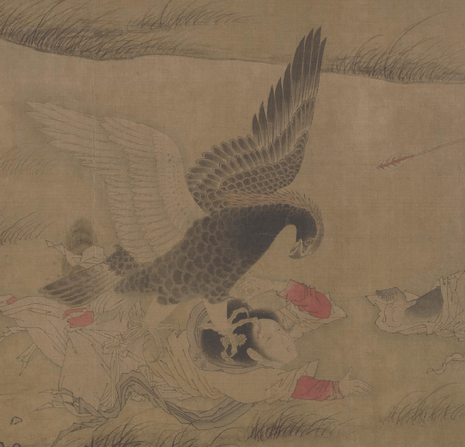 宋佚名二郎神搜山图