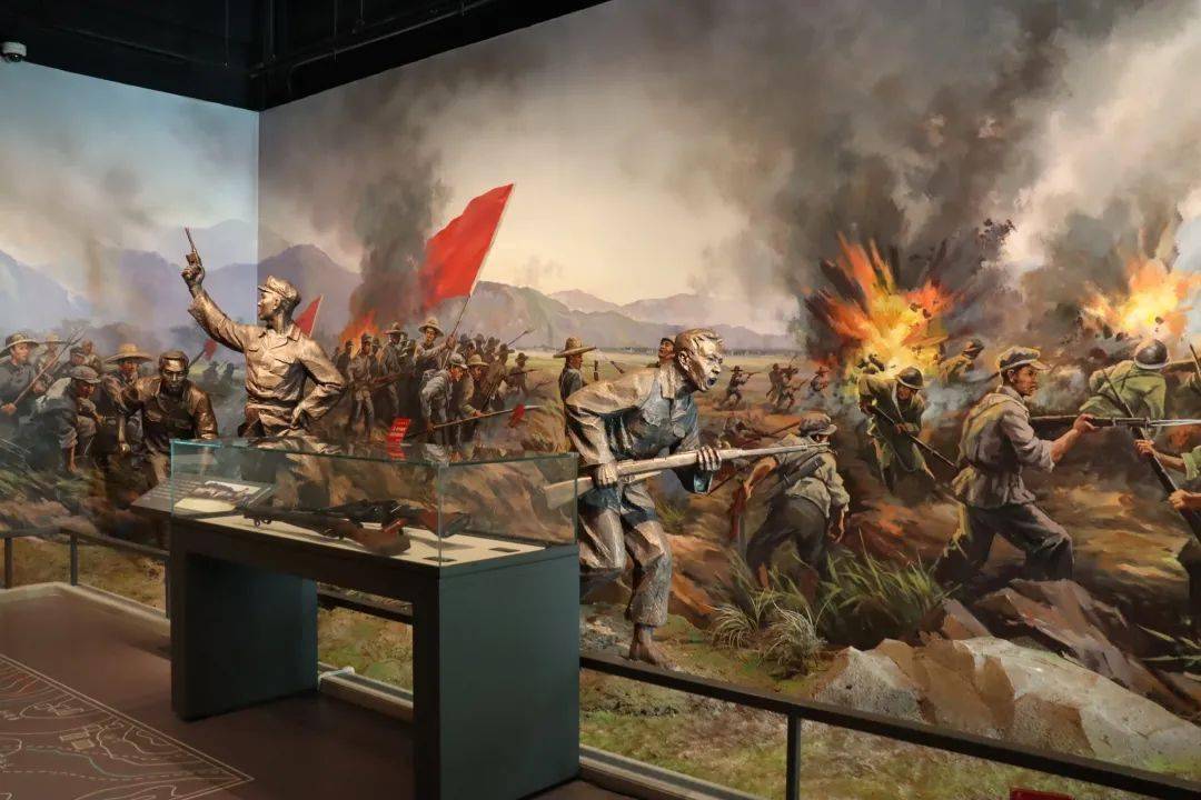 更合红色地标粤中纵队纪念馆不忘革命初心牢记奋斗使命