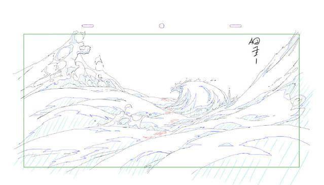 「秦岭神树」水下水花和气泡制作手稿公开插图(2)