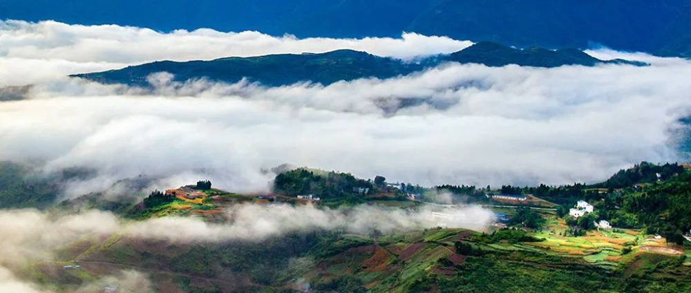 霸屏了巫山云海