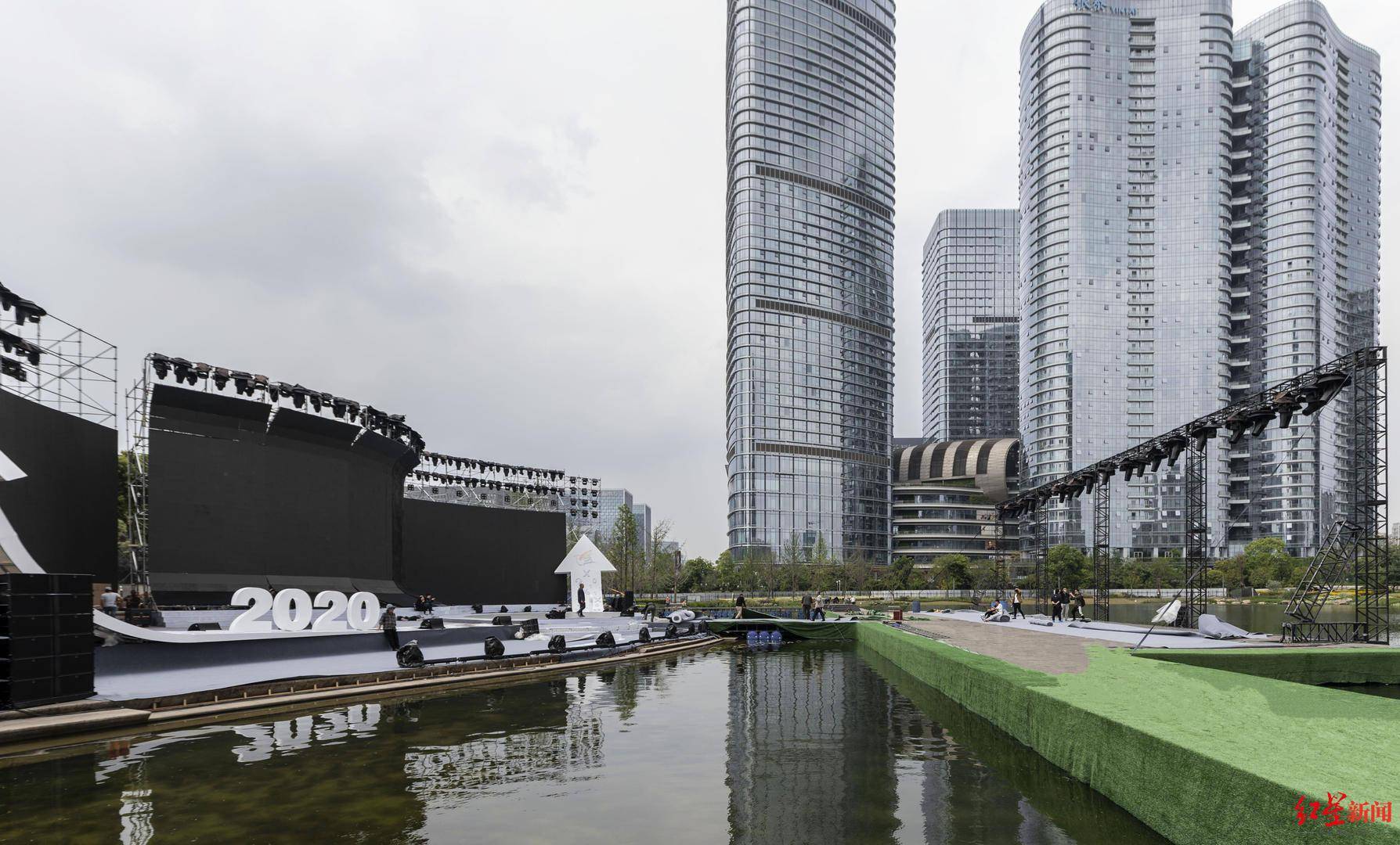 水上观众席首秀！中国美好生活城市发布晚会将在成都交子公园上演