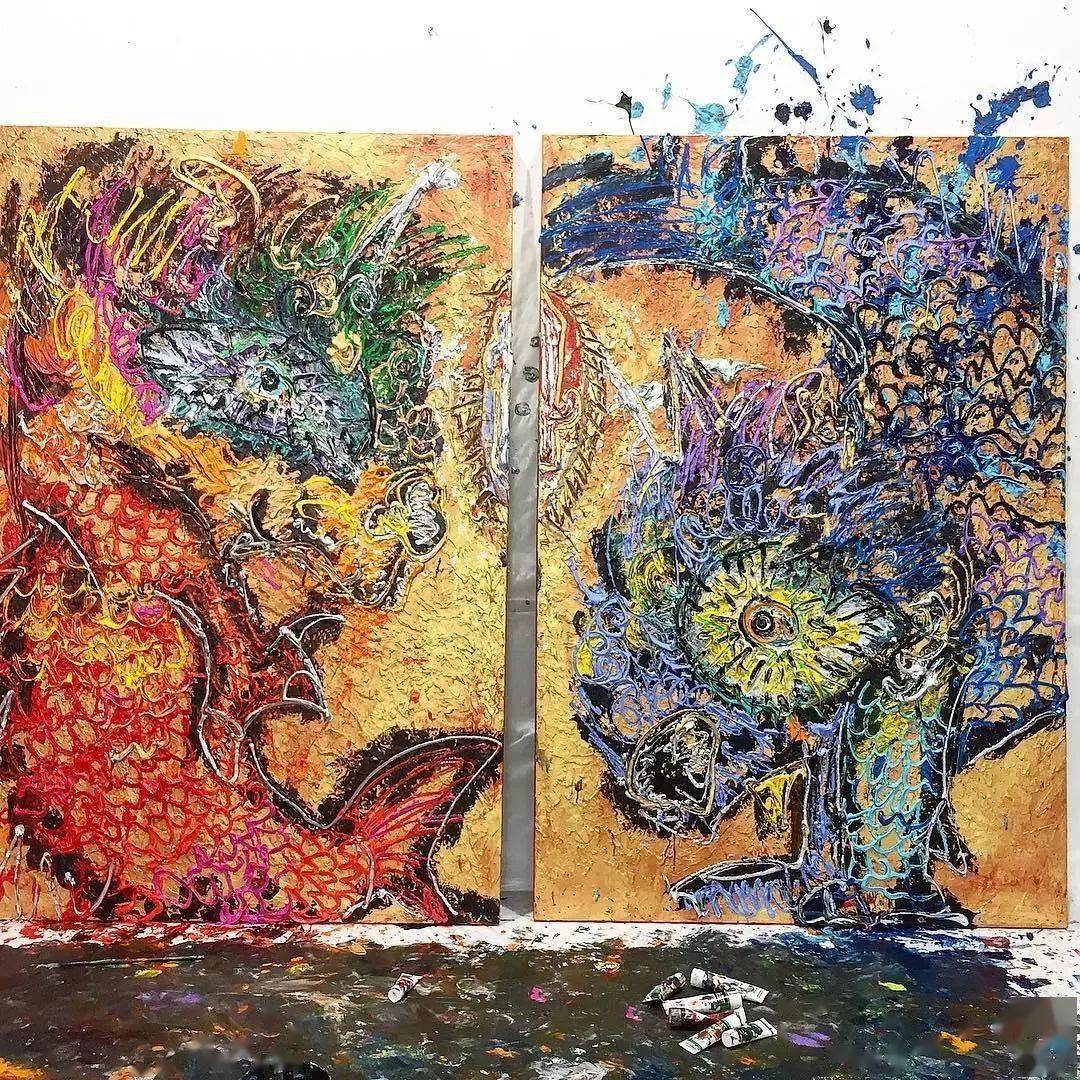 “狂野少女”绘画堪比毕加索,8亿人看她作画,作品震惊整个国际画坛