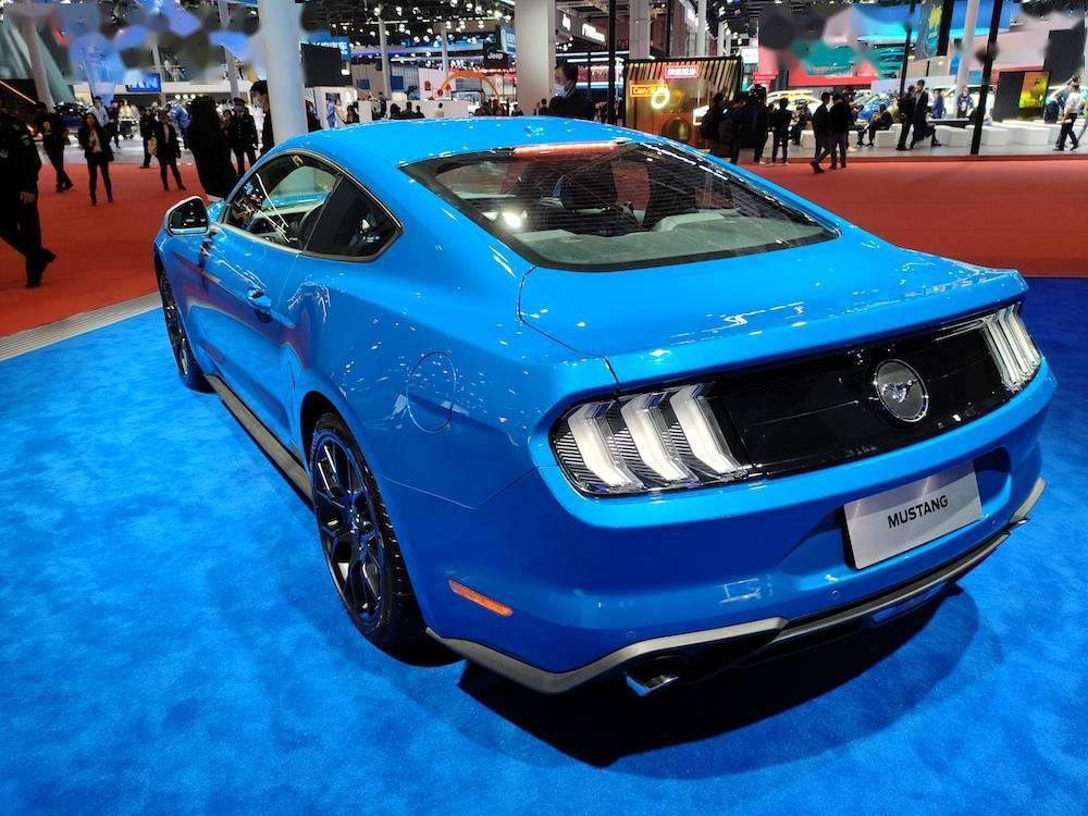 2021上海车展巡礼福特国产mustangmache电动版来袭