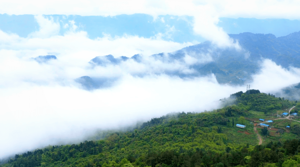 [美丽乡村行]包鸾镇飞仙洞村——绵延的红色_丰都县