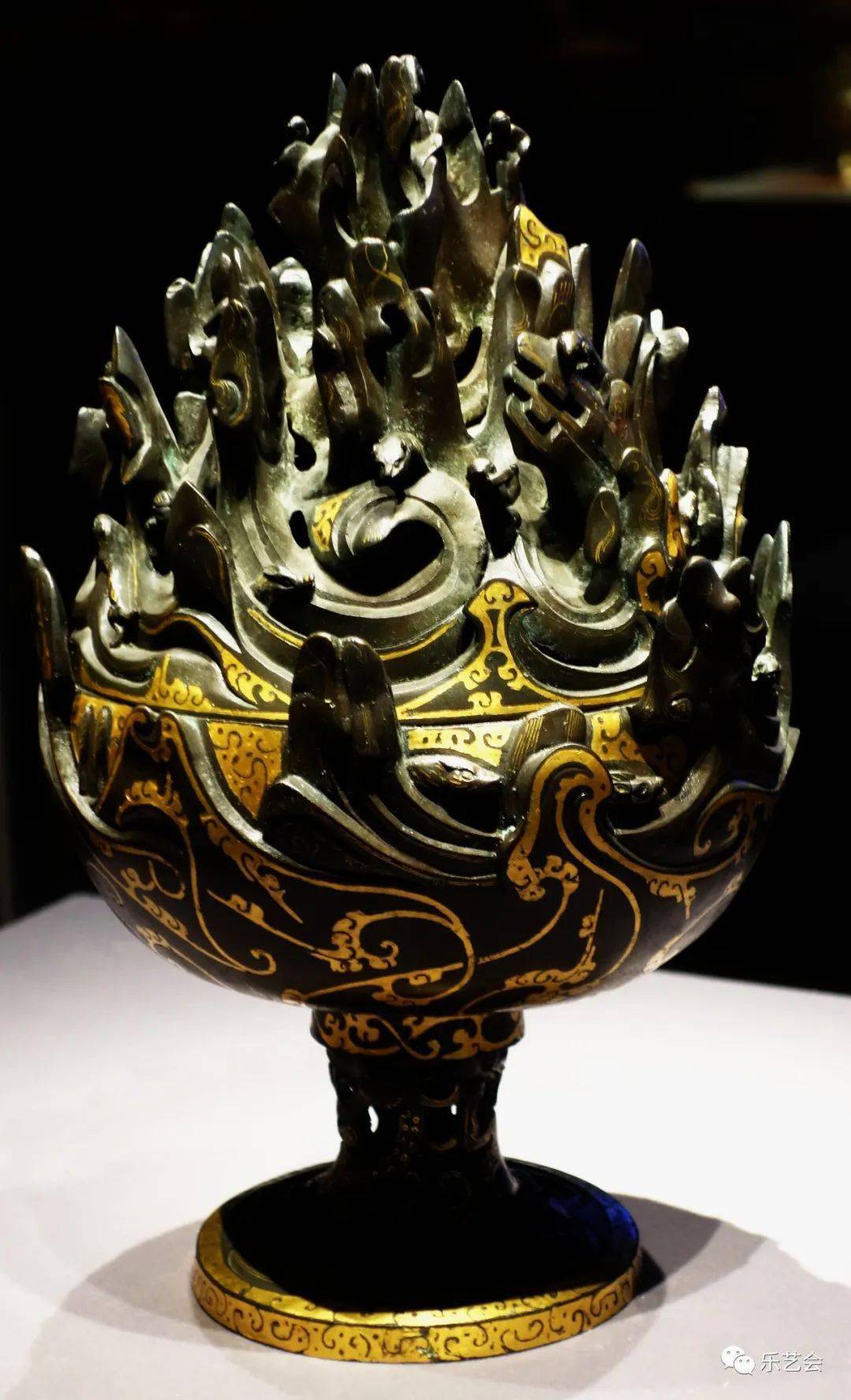 蔵出し　香炉　青銅器　中国　骨董品　古美術　神獣文形　羊　未　ロウソク立て？