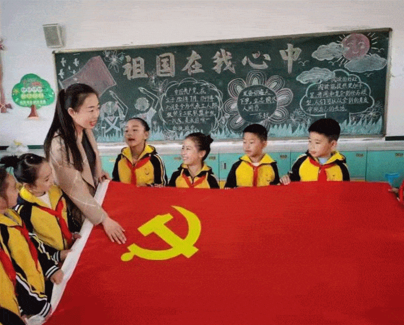 党史学习教育听老兵讲故事文登校园文化红起来