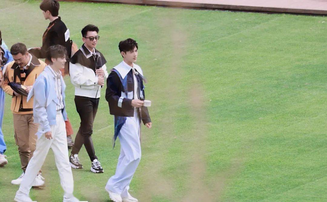 跑男济南开录现场图曝光