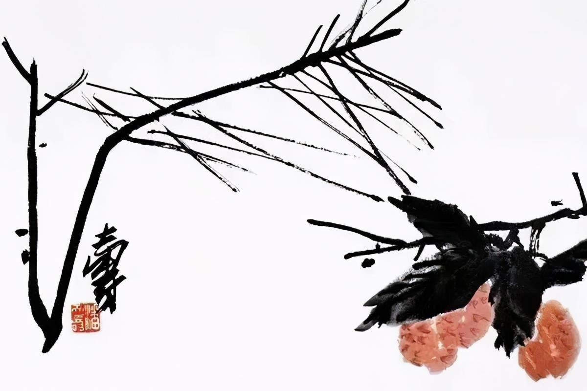 极简的国画大师的手笔