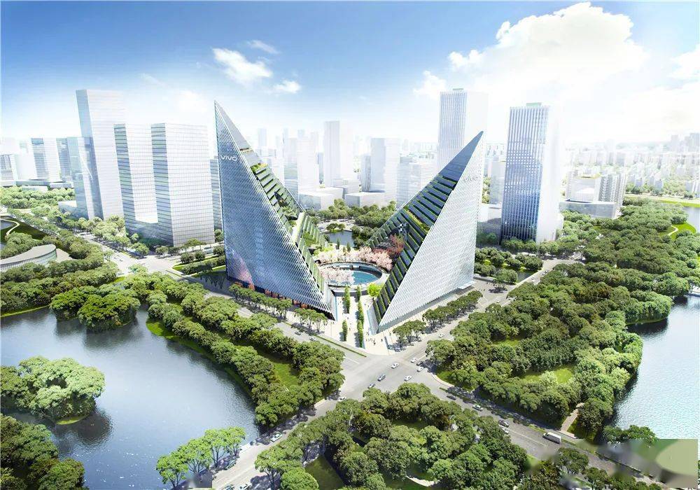 崇贤至东湖路连接线二期工程,中通快递第二总部,新城银泰商业综合体等