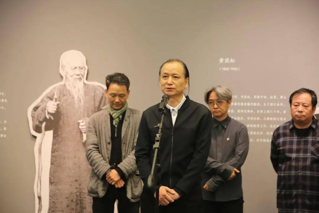北京画院副院长郭宝君先生致辞