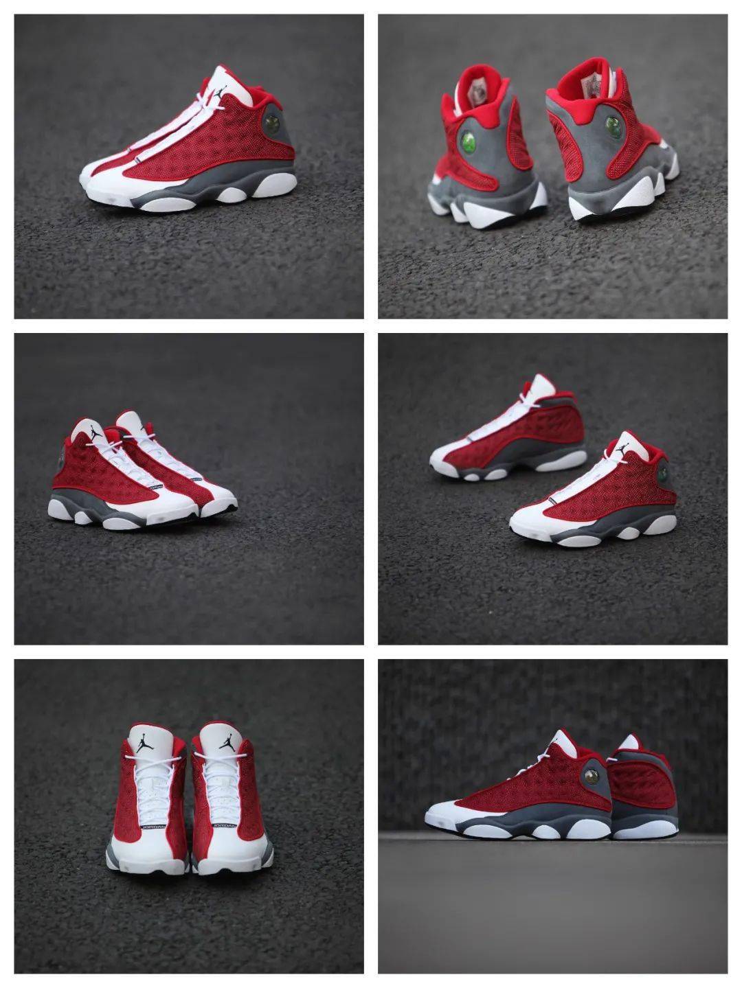 air jordan 13 retro"red flint"xh55设计海报