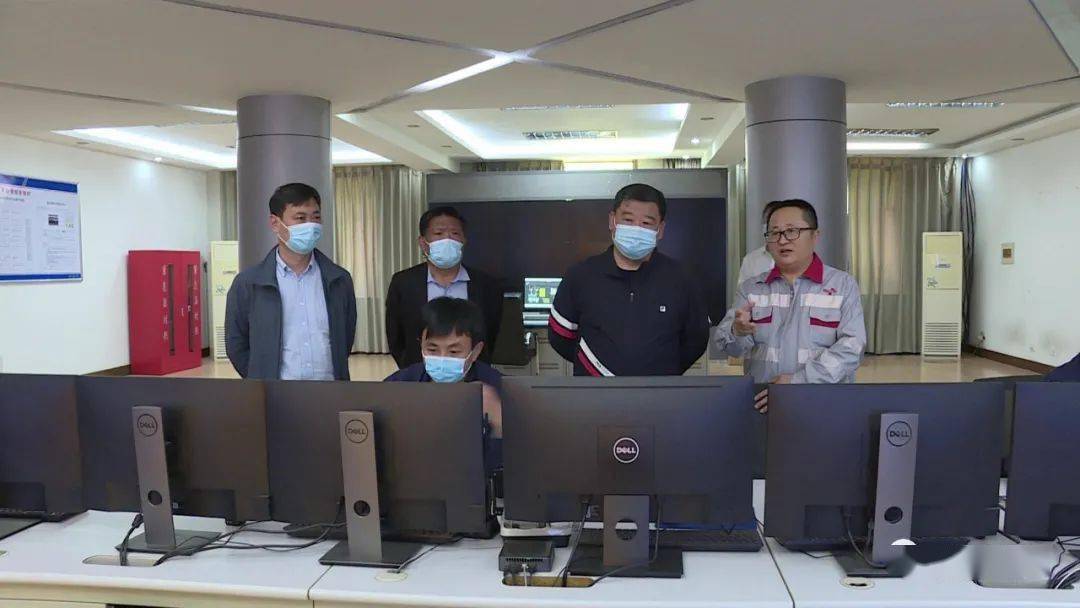 焦朝君一行先后到东能热力有限公司,邢台庆华公司,邢台金隅冀东,来利