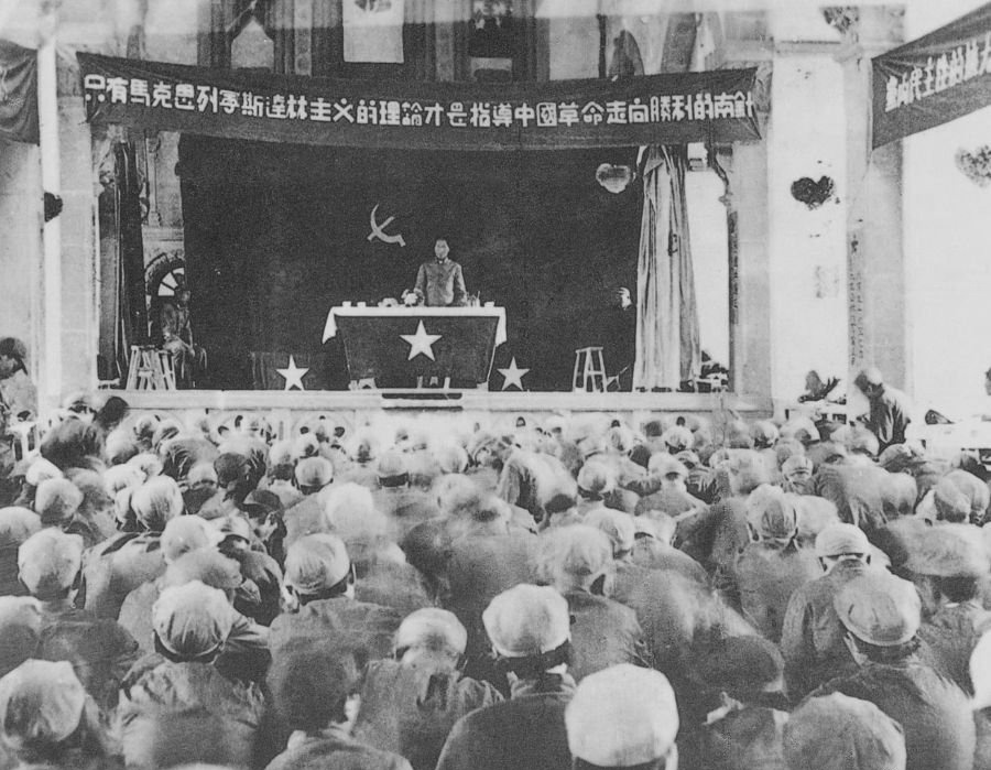 1935年瓦窑堡会议图片图片