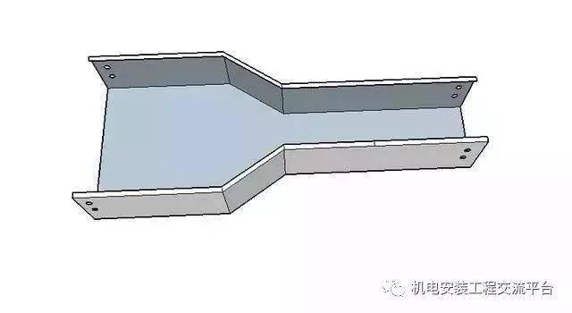 切法不變固定!最後一步合併上螺絲!線槽橋架應用的場所:地下室.