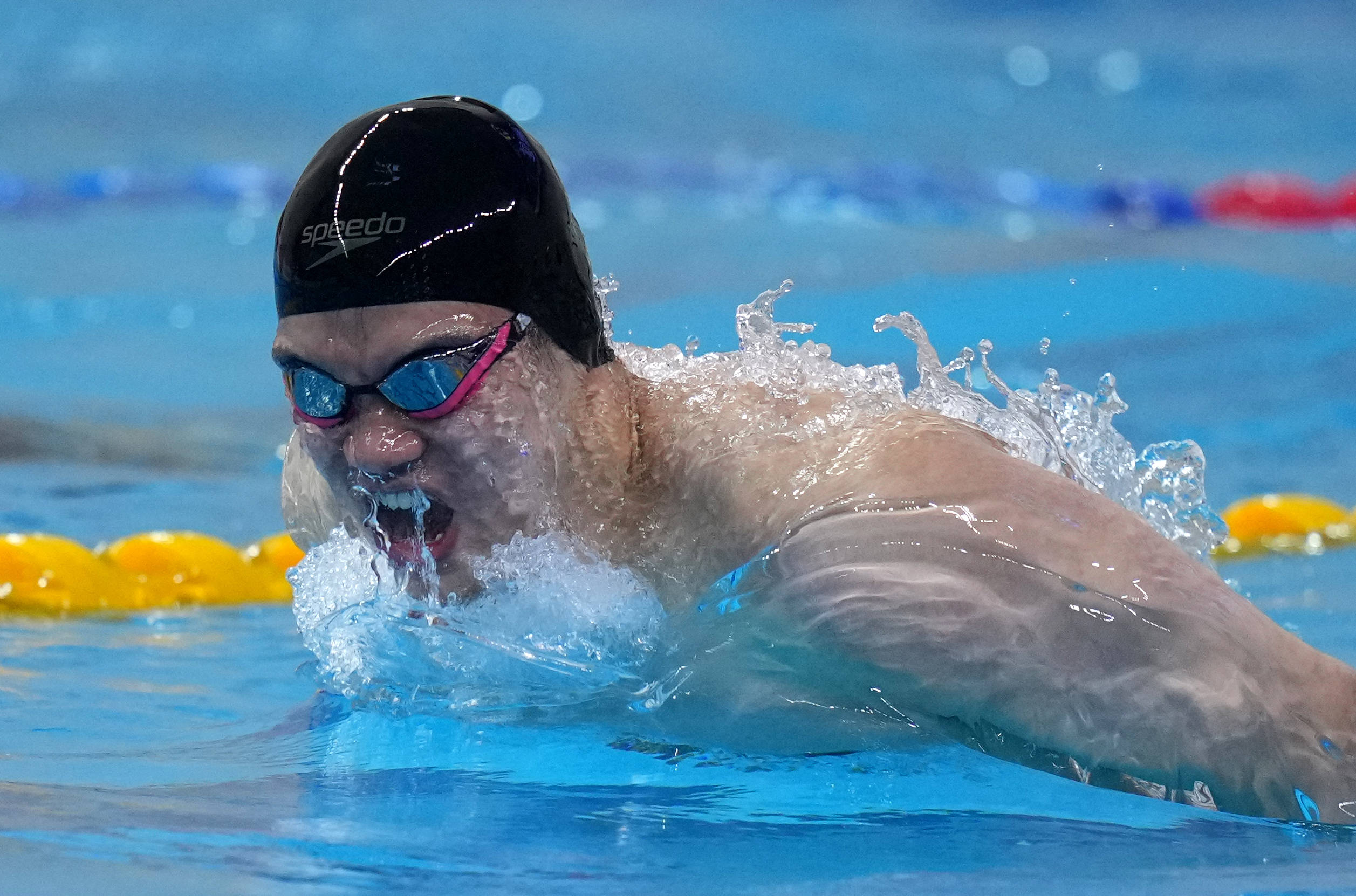 游泳——全国冠军赛:男子100米蝶泳半决赛赛况