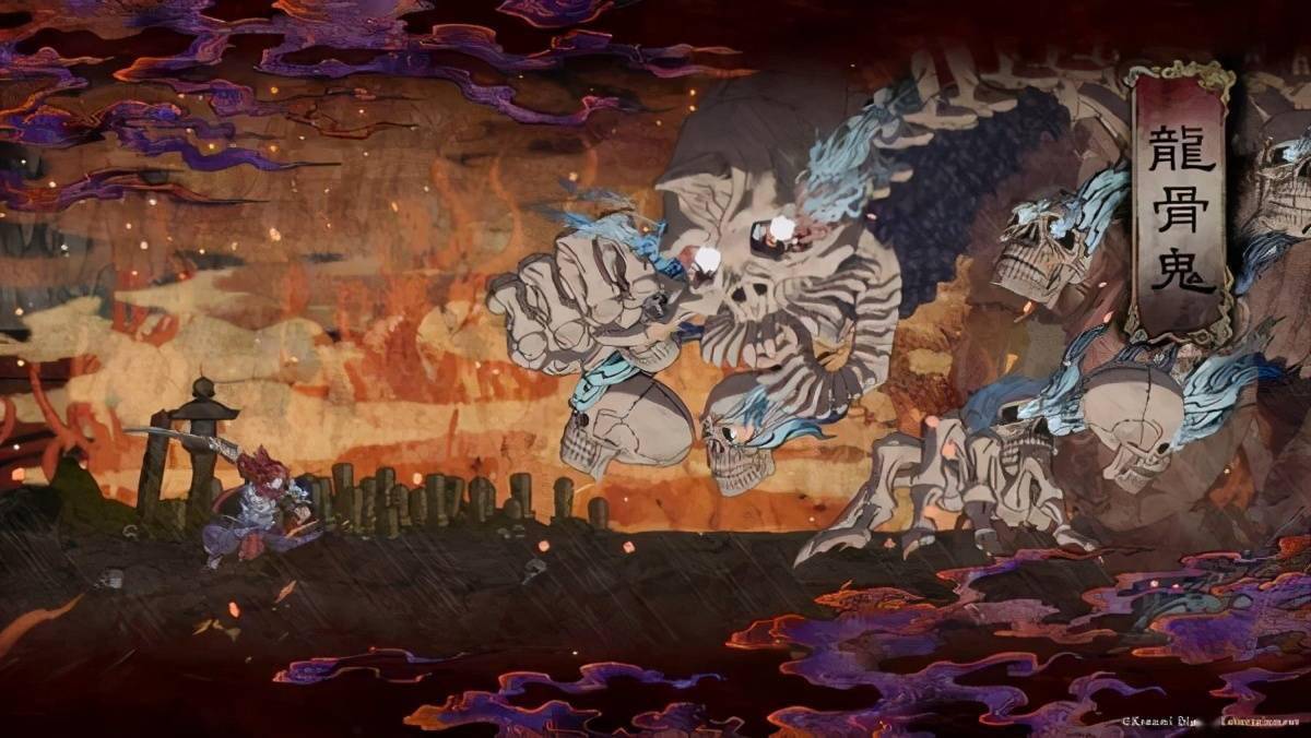 浮世绘风月风魔传不朽之月截图立绘怪物设定图