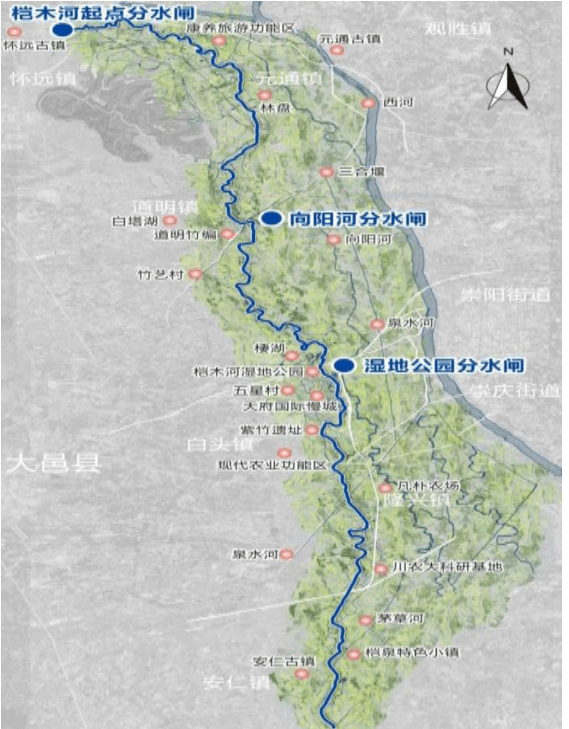 基層發改崇州市生態惠民行動之榿木河水系連通及農村水系綜合整治項目