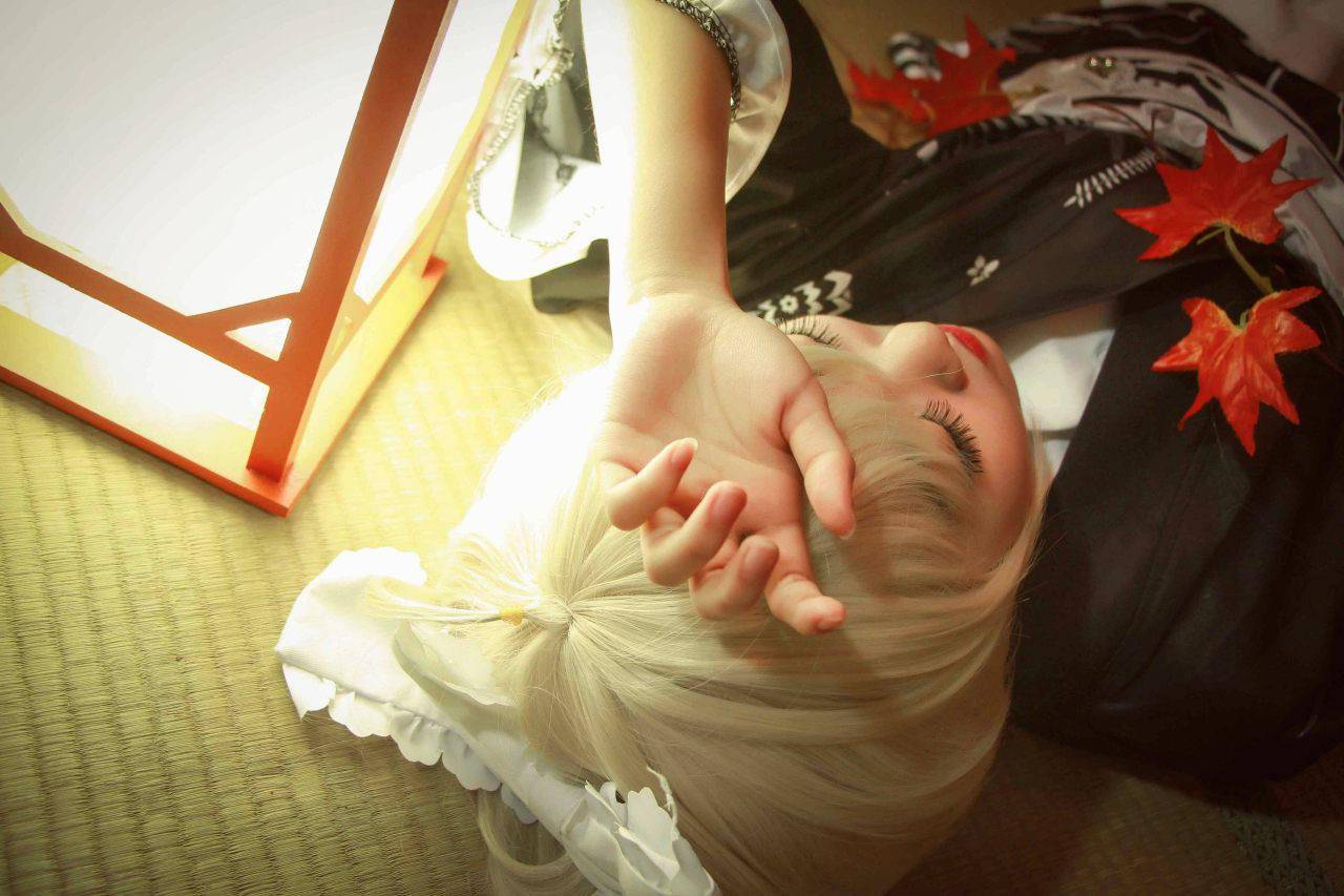 缘之空春日野穹cosplay,是萝莉吗?_粟粟