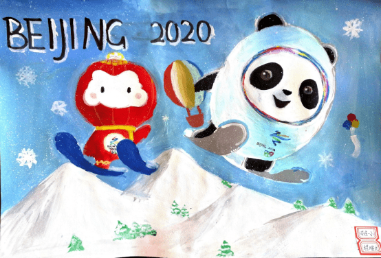 北京经开区冬奥冰雪文化节"筑梦冰雪,亦起冬奥"书画优秀作品集展示