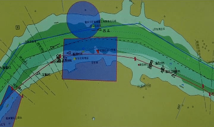 長江涪陵至永川界石盤水域全長近277千米,包括三峽庫區部分回水變動區