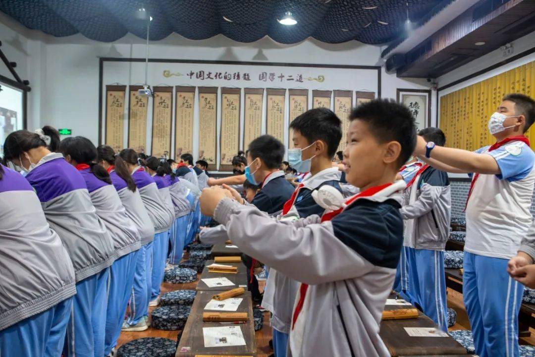 今日书院罗星中学大美华夏儒家礼仪文化研学实践活动圆满结束