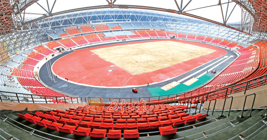 巴中市体育中心正全力收尾!_场馆