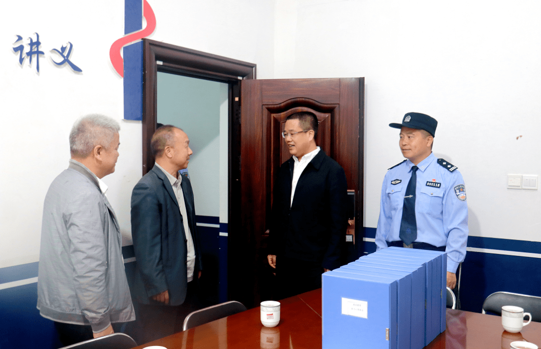 汤孔忠赴挂钩基层政法单位检查督导政法队伍教育整顿工作