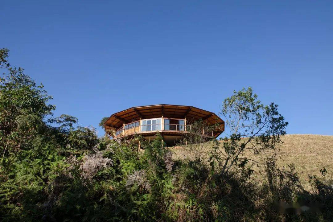 高山乡村圆屋驿站为了大自然中停留的脚步