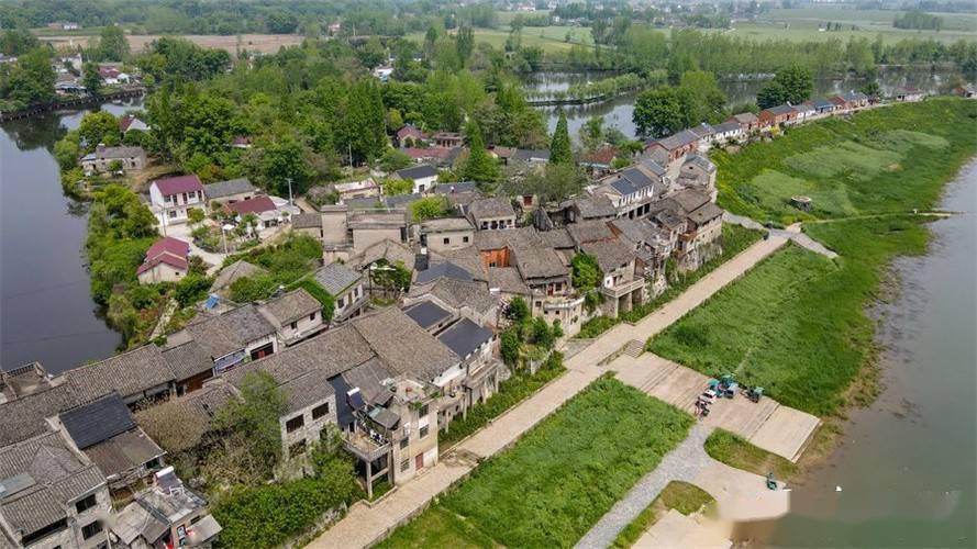 安徽芜湖青弋江畔古镇新生