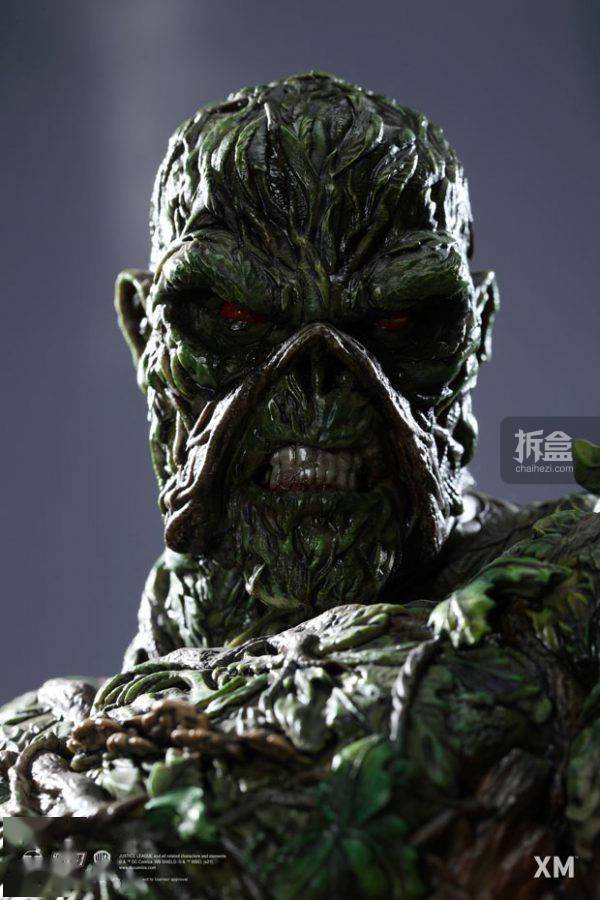 xmstudios14dc系列swampthing沼泽怪物雕像