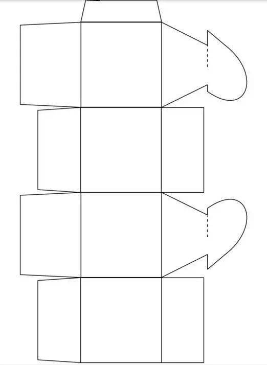 模板 -製作步驟圖解:準備材料:卡紙,模板,剪刀,直尺,固體膠,鉛筆