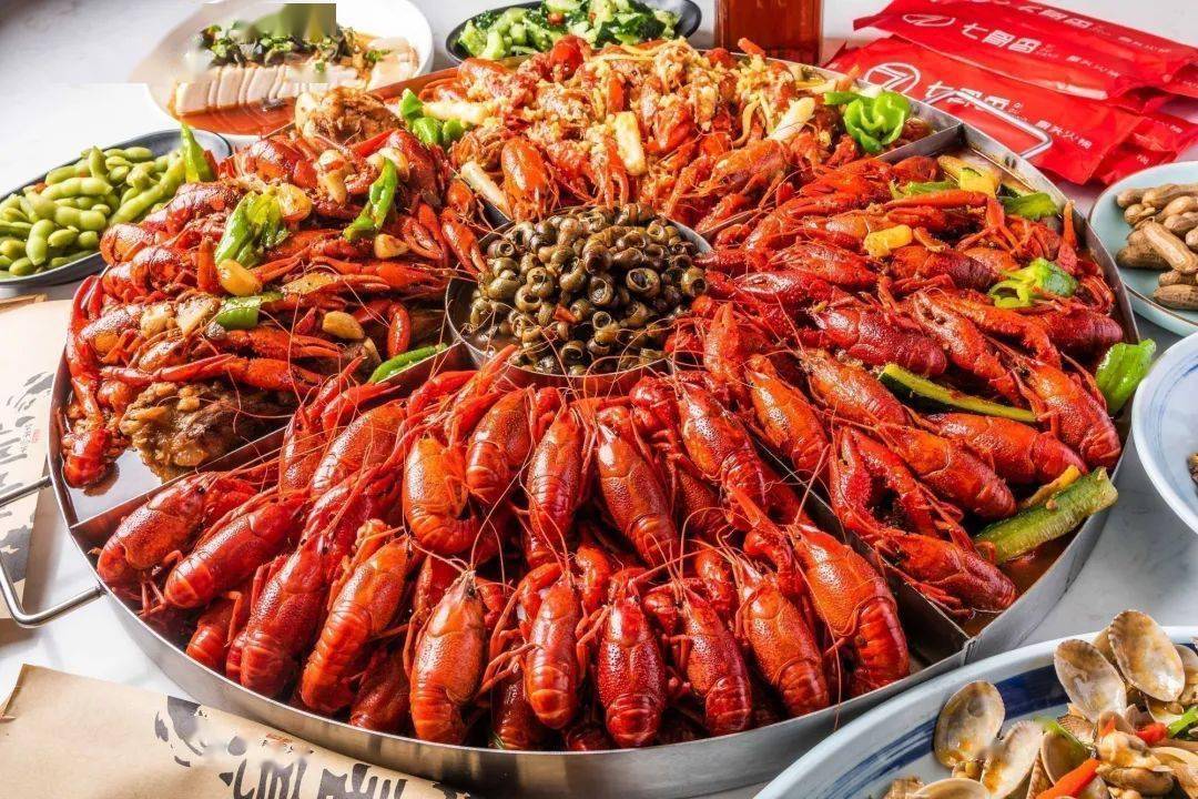七骨香骨头火锅七宝88元抢双人4斤小龙虾套餐368元抢810人16斤小龙虾