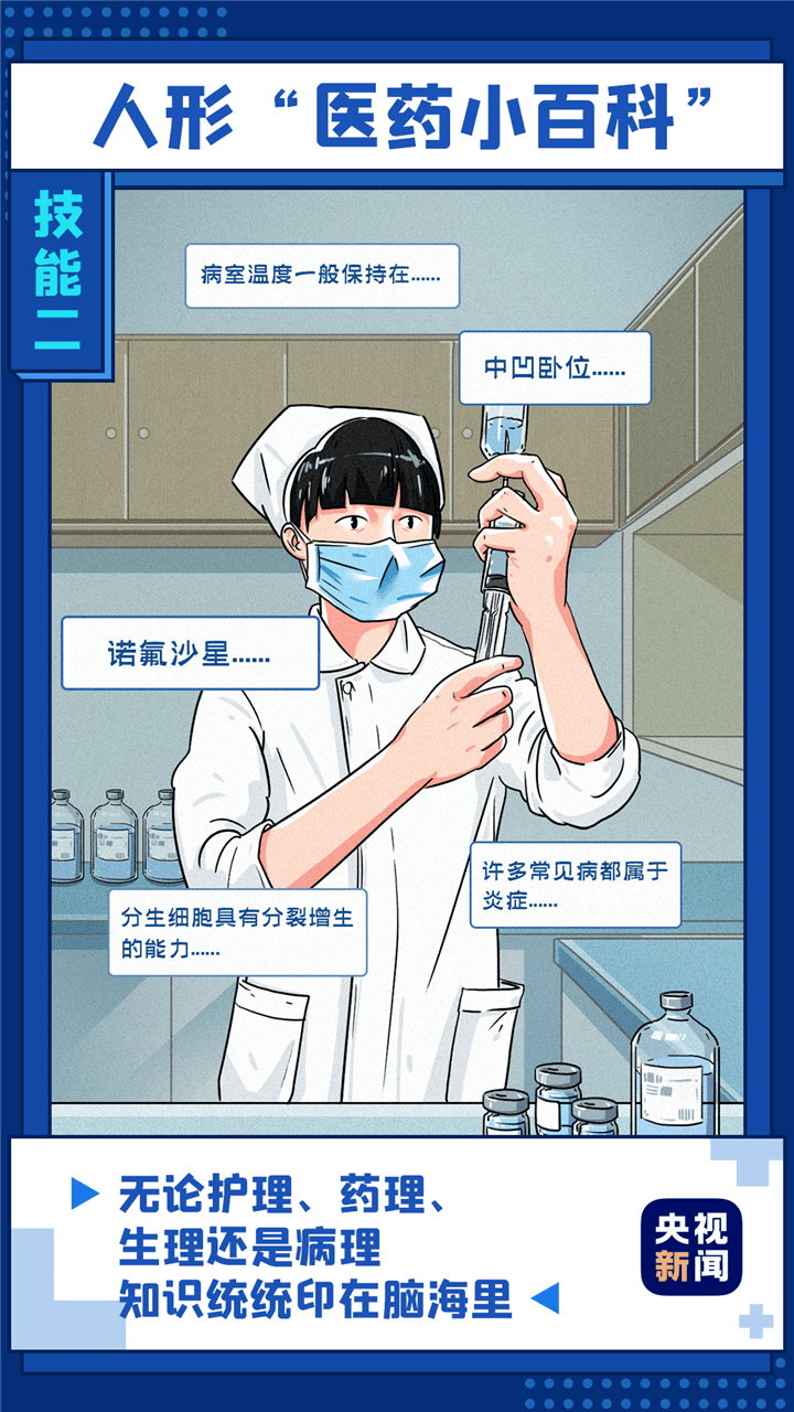 护士还需要精通多种隐藏技能不仅会打针配药耐心地为病人们排忧解难总