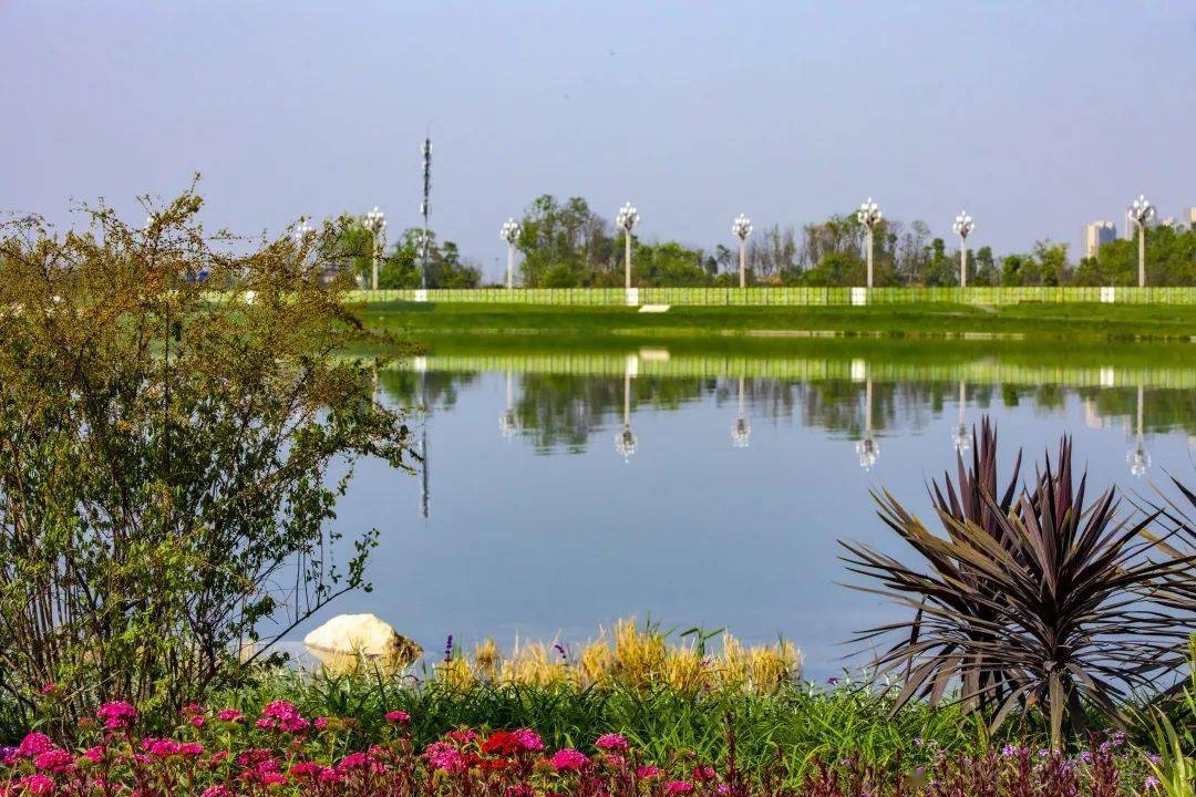 天府新区这个湖上新!_公园